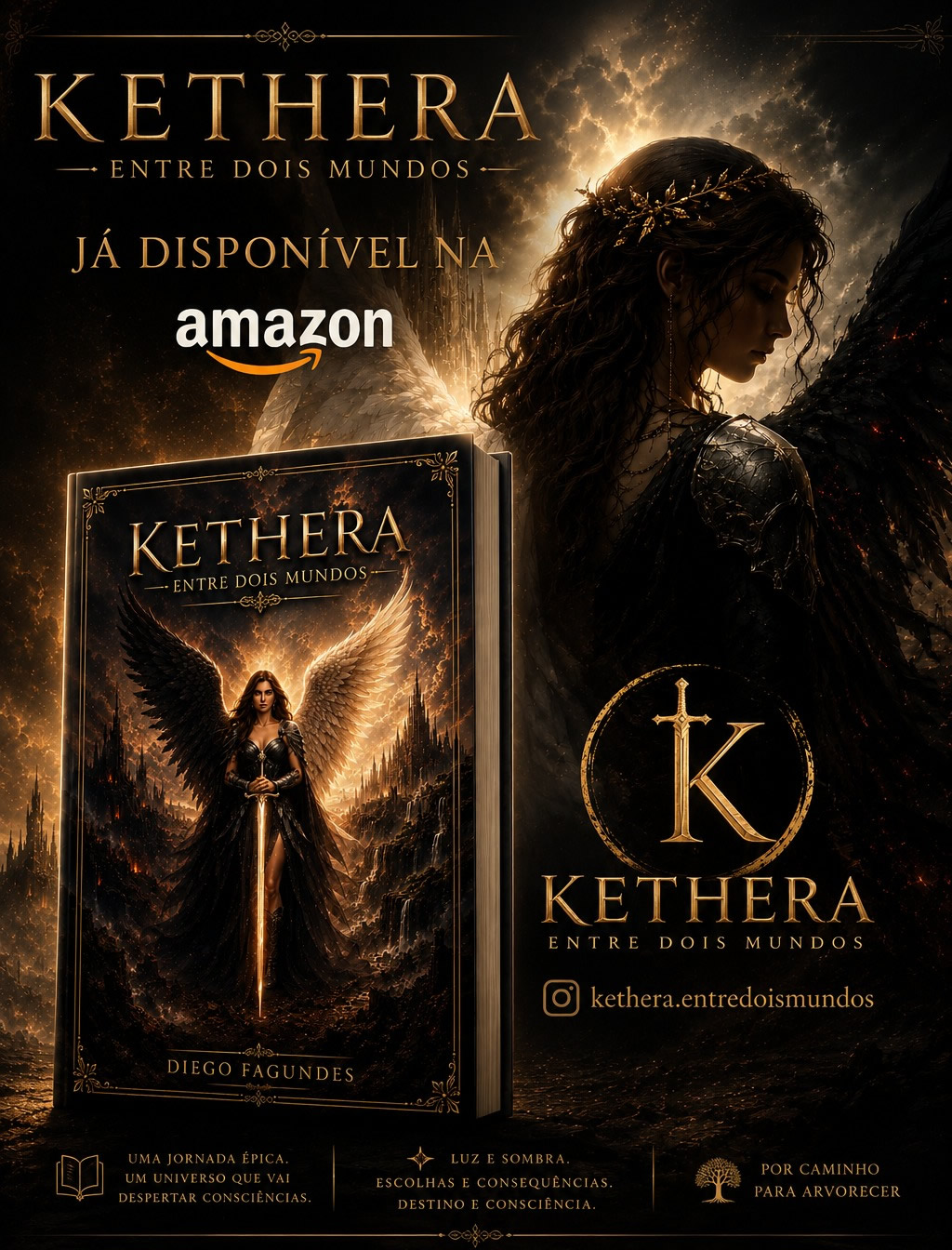 kethera livro amazon mundos